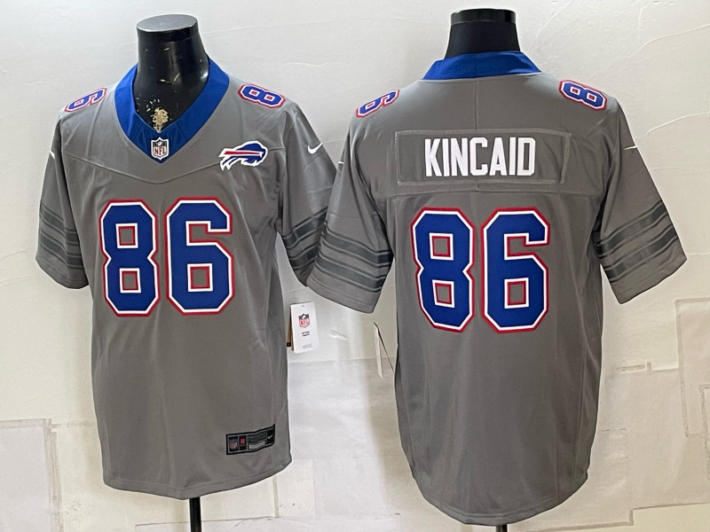 Men 2026 Buffalo Bills #86 Kincaid grey Nike Limited NFL Jersey 081102->buffalo bills->NFL Jersey